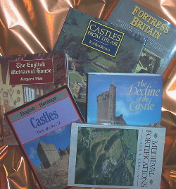 Picture of assorted castle books